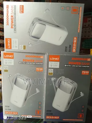 Pq30 Ldnio 30,000mah Power Bank