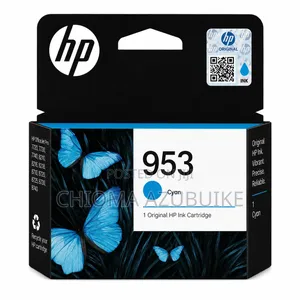 Original Hp 953 Cyan Ink Cartridge
