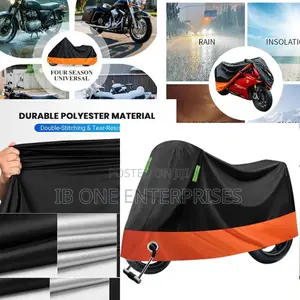 The Motorcycle Cover That Guards Against Weather and Theft