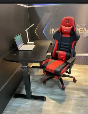 Electric Height Adjustable Gaming Table and Chair