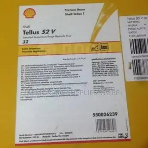 Shell Tellus S2 v 32 Extended Temperature Range Hydraulic
