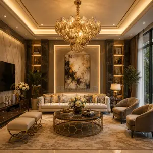 Modern Island Parlor Chandeliers (Size 600mm)