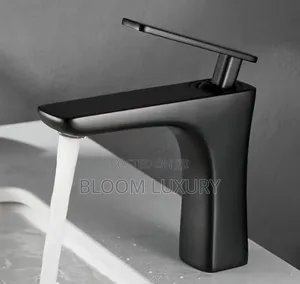 England Quality Matte Black Heavy Duty Basin Mixer Tap