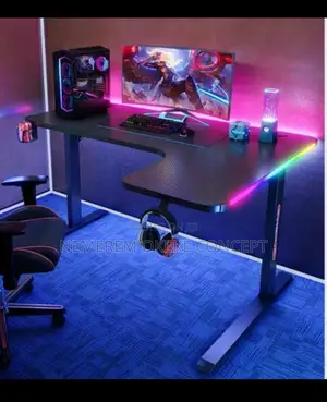 1.4 Meter L Shape RGB Gaming Table