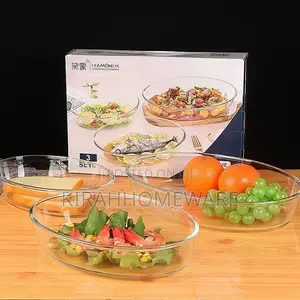 3pcs Glass Baking Dish