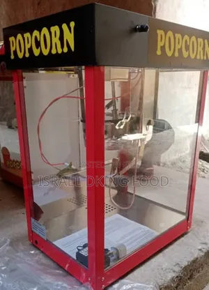 New Industrial Standing Foreign Gas Popcorn Machine With Glass