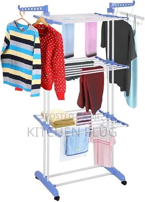 3-Tier Foldable Clothes Drying Rack