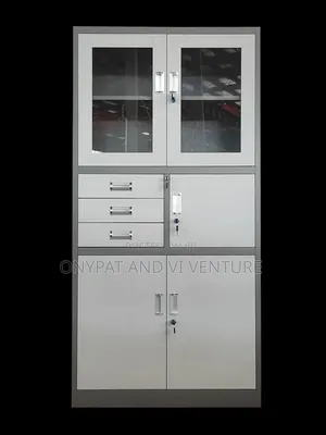 Quality Metal Filling Cabinet With Book Shelf