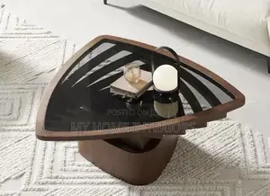 Nordic Style Coffee Table With Hollow Design