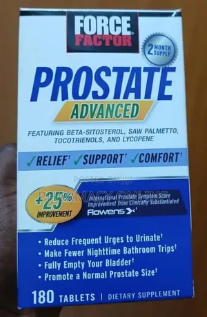 Force Factor Prostate Advanced X 180 Tablets