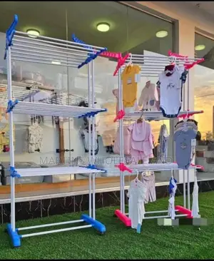 3-Tier Standing Baby Clothes Dryer Hangers