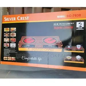 Silver Crest Double Infrared Electric Ceramic Stove 3500w + 3500w