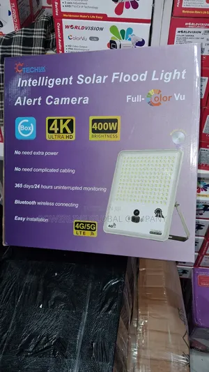 Solar Flood Light With Camera for Estate's/ Hotels/ Homes/ Warehouses