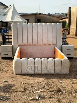 Neat Bed Frame and Bed Sides