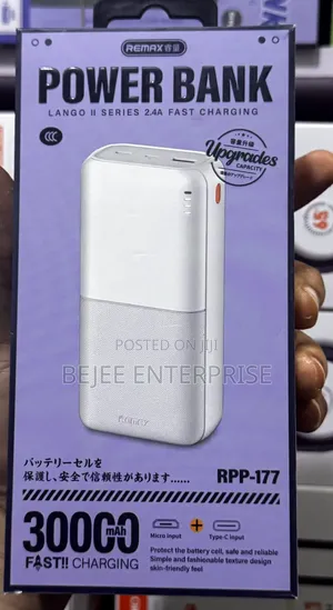 Remax - RPP-177 Lango Ii Series 30000mah 2.4a Power Bank