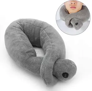 Vibrating Neck Massager Pillow, Travel Wrap Neck Massage Cushion