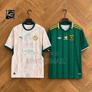 Senegal Home Jersey or South Africa Away Jersey
