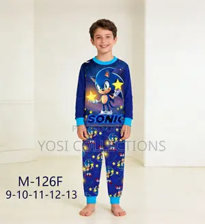 Kids Long Sleeved Character Pj Sets