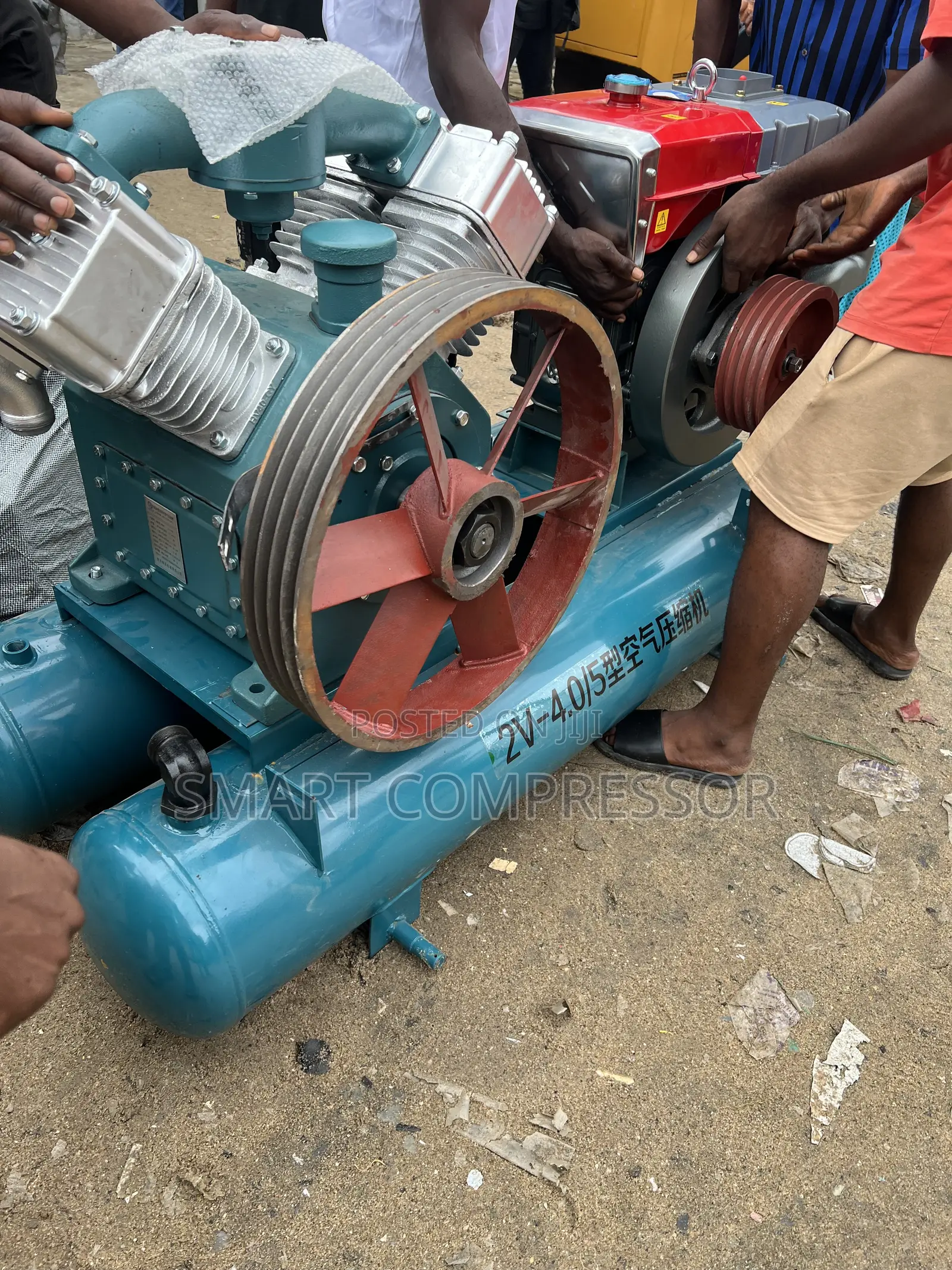 2v4.0/5 Compressor Without Engine