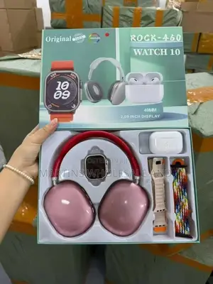 Rock-460 7-in-1 Bluetooth Calling Smartwatch Set