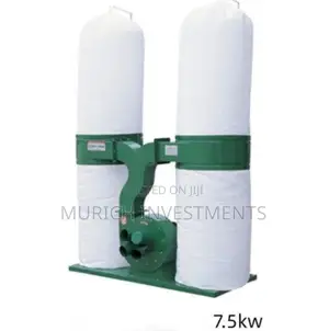 7.5kw Industrial Wood Dust Collector – Double Barrel Dust Extraction
