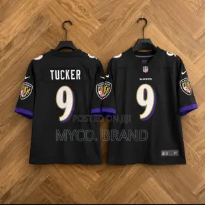 Baltimore Ravens #9 Tucker NFL Jersey – Black Edition