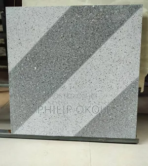 Terrazo Grey Matt 60x60 Tiles