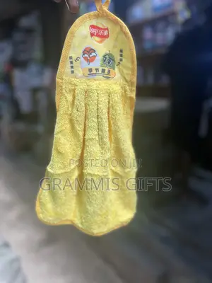 Yellow, Absorbent Microfiber Towels