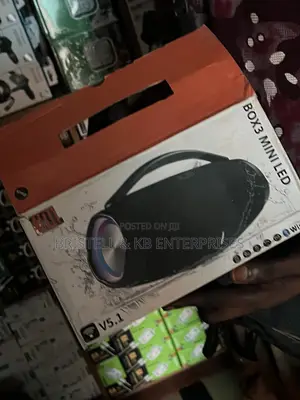 Original JBL Box 3 With Led Light Mini JBL Box 3 Speaker