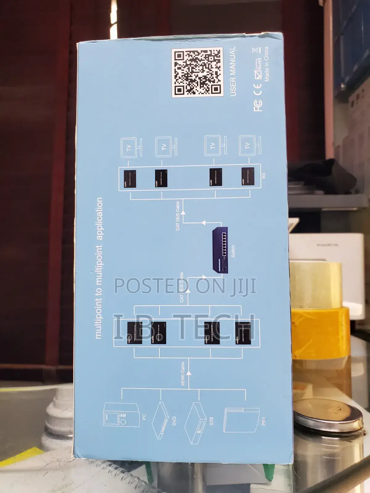 Hdmi 300m KVM Ip Extender Transmitter