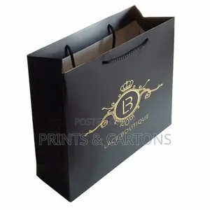 Printed A4 Shopping Bags With Rope Handles | 200gsm | One Color Print.