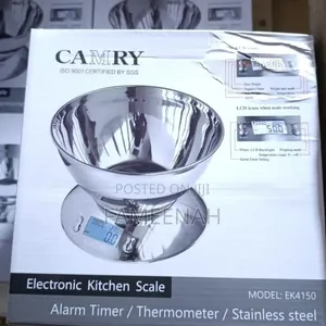 Camry Stainless Electronic Kitchen Scale 5000g/5kg