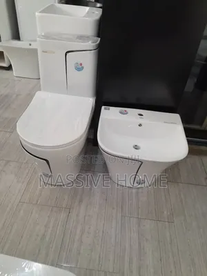 Classic Executive Wc Set With Wall Hanging Basin