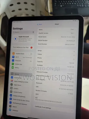 Apple iPad Air 11 (2024) 128 GB Gray