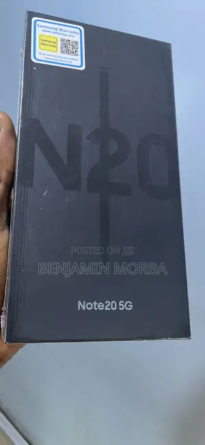 New Samsung Galaxy Note 20 256 GB Black