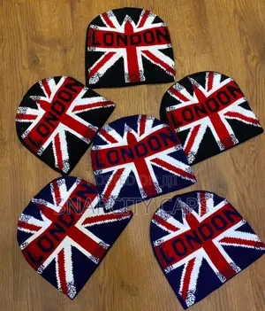 London Print Beanie