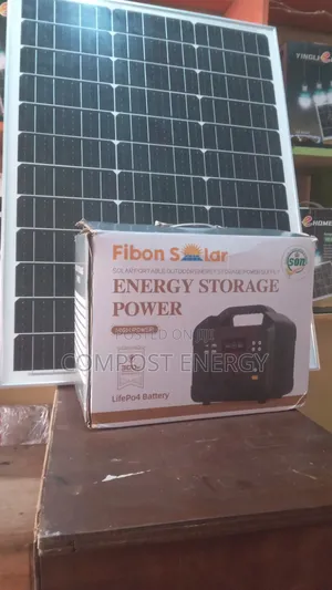 500w Solar Generator With Panel