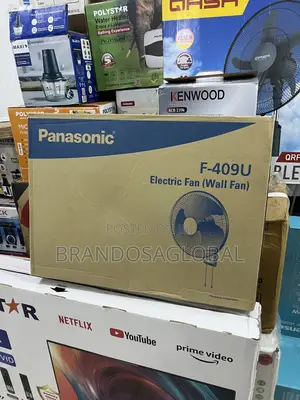 Panasonic 16 Inches Wall Fan [F-409u] Reliable Indoor Fan