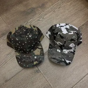 Stone Studded Camo Cap