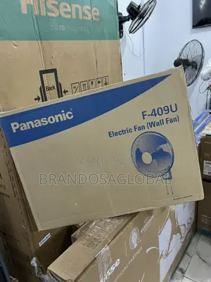 Panasonic 16 Inches Wall Fan [F-409u] Excellent Airflow Fan