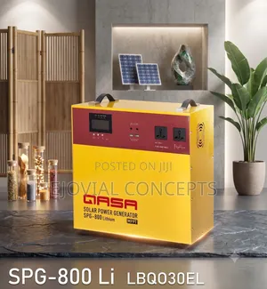 Qasa 600w Solar Generator With Lithium Battery 12v100ah SPG-800li