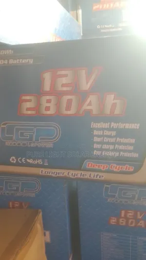 12v 280ams Lithium Battery