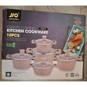Jio Original 10-Piece Granite Cookware Set (Model J0510