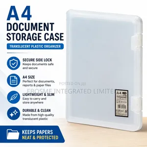A4 Document Storage Case