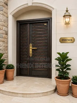 4ft × 7ft Cast Security Steel Door