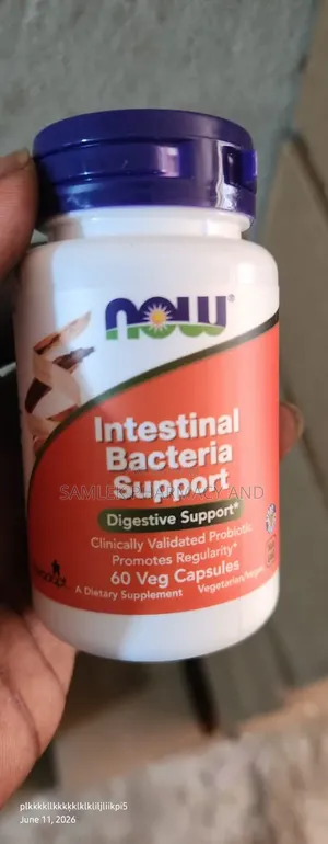 Now Intestinal Bacteria Support-Digestive Support -60vegcaps