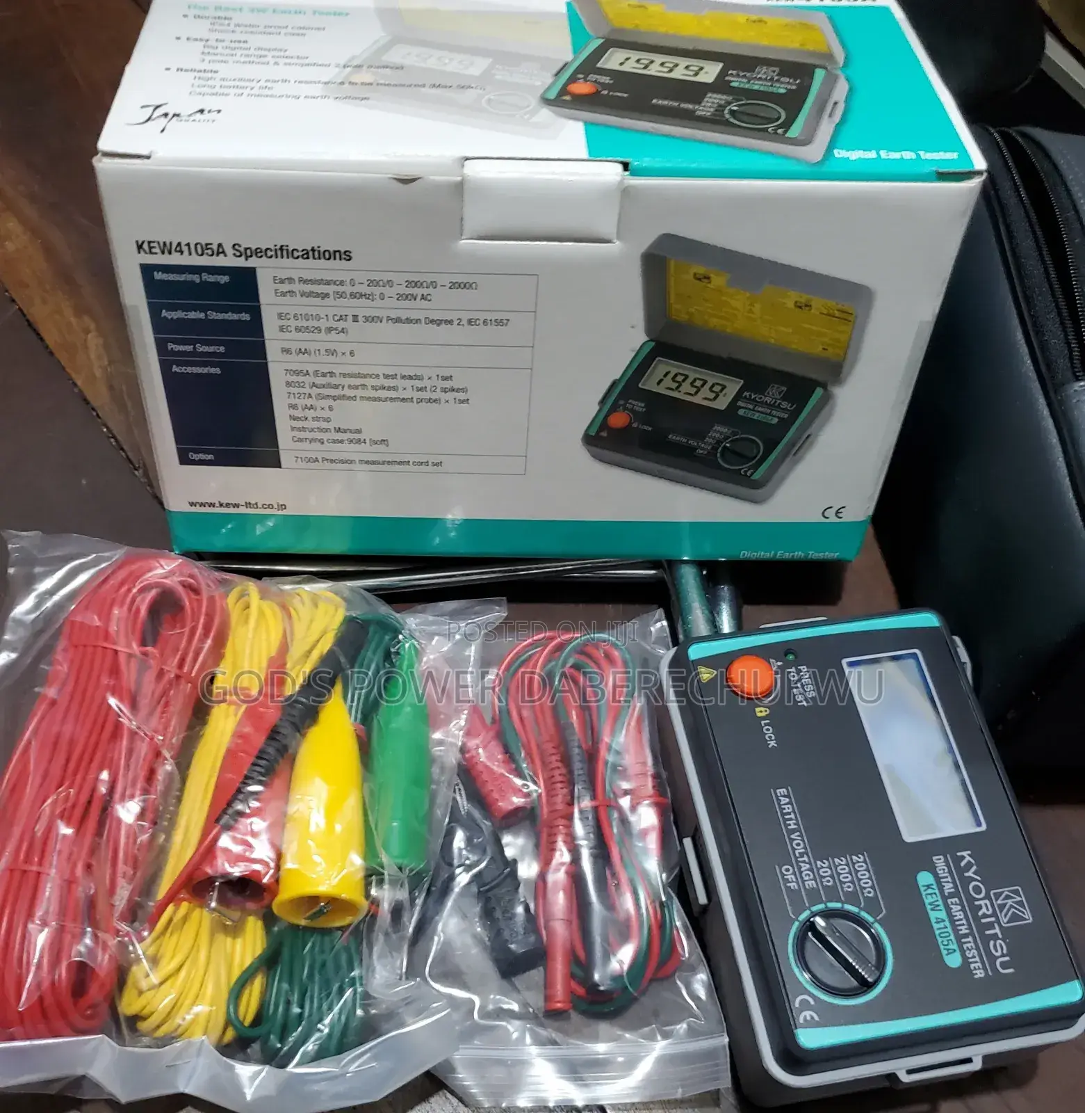 Digital Earth Tester