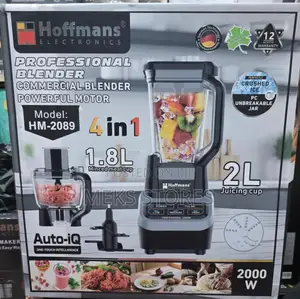 Hoffmans Hm - 2089 4 in 1 Commercial Blender