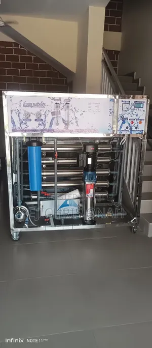 2ton Locally Fabricated Reverse Osmosis Machine.