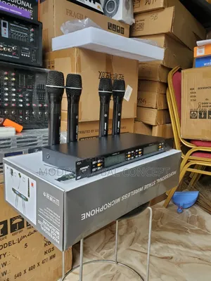 Shure Nx-04 Is a 4-Channel Wireless Microphone System.